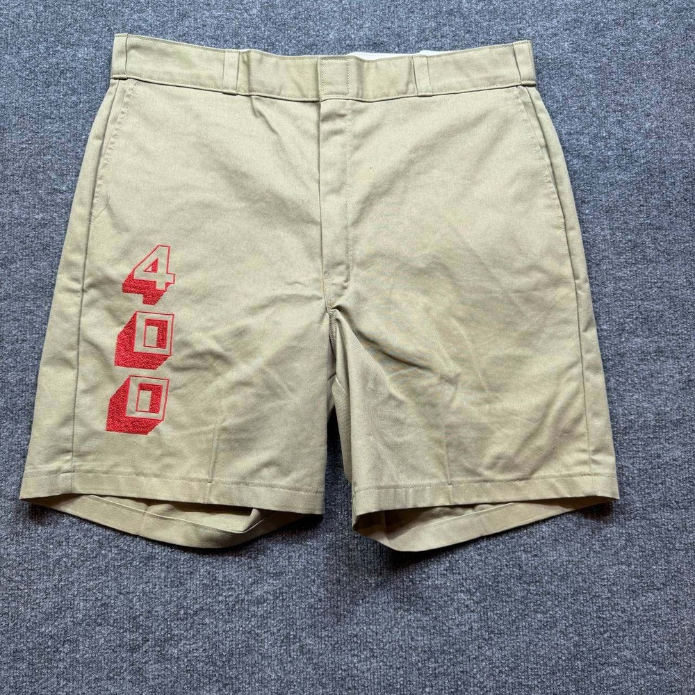 Dickies Relaxed Fit Shorts‎ Mens 38 Khaki Workwear Casual Streetwear Everyday